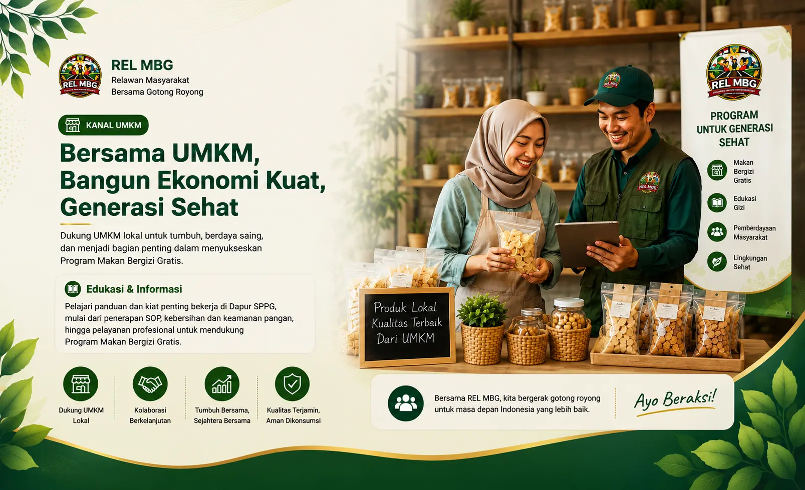 Edukasi dan Informasi REL MBG