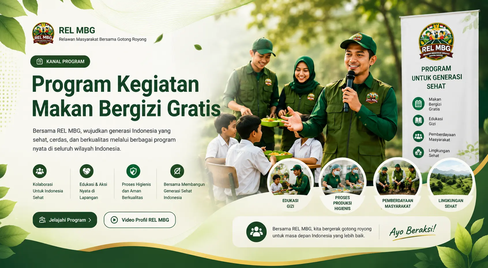 Makan Bergizi Gratis REL MBG